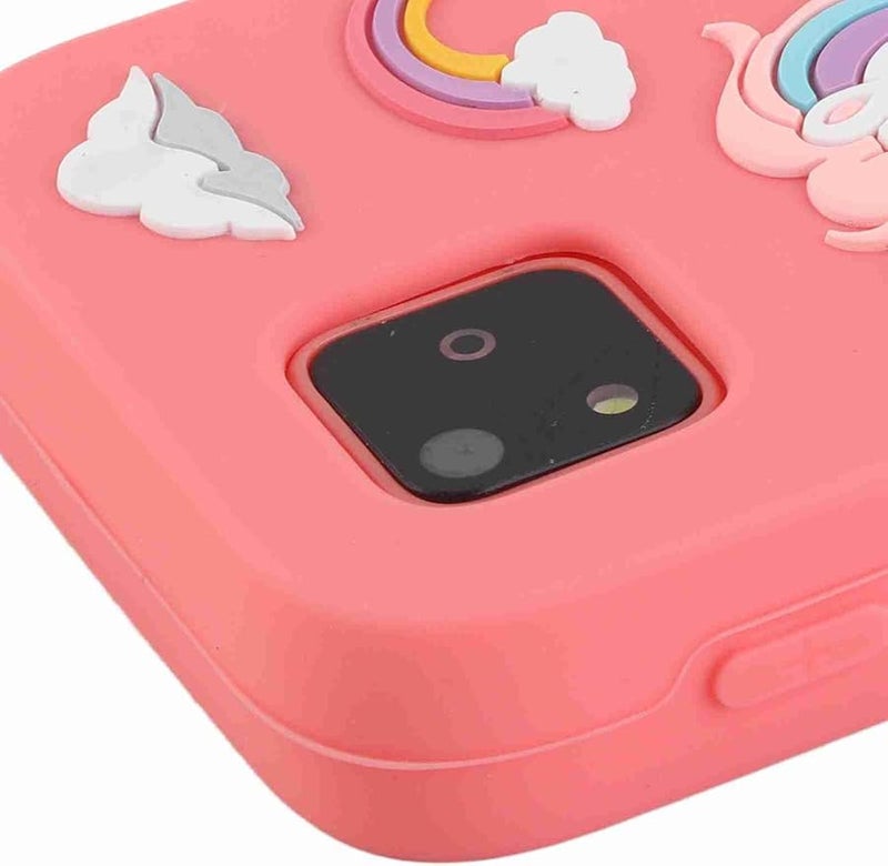 Kids Learning Phone 2 8in IPS Touchscreen Dual Camera 48MP MP3 Player Educational Toy ABS Material - Image 3